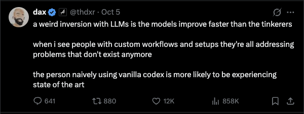 Dax on models improving faster than custom workflows
